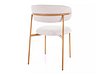 Stol Detroit 802 (Lys beige + Eik)