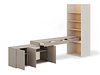 Hjemmekontor Evareve 118 (Grå + Eik)