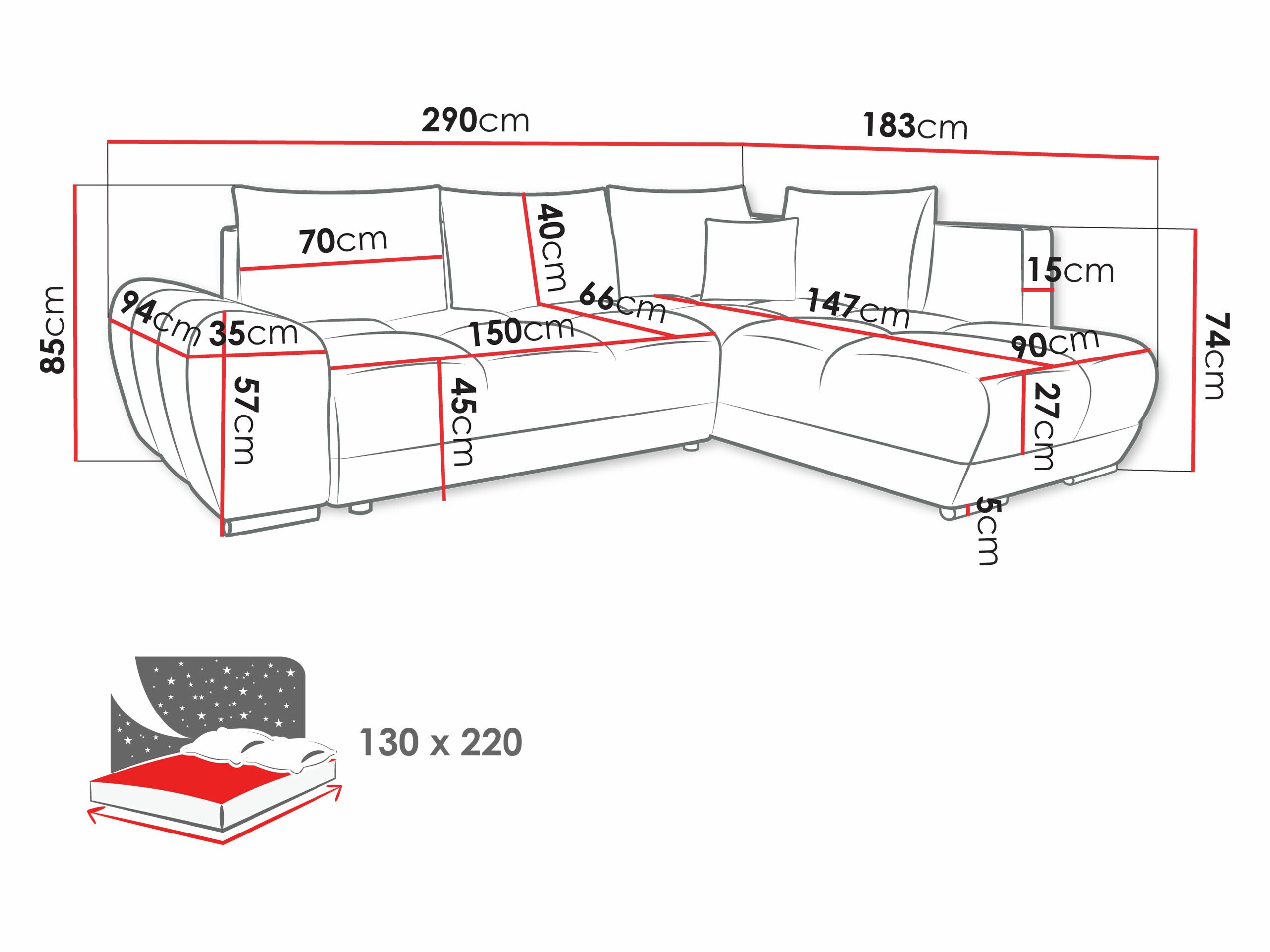 Hjørnesofa Camden 107 (Velo 623)