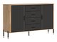 Kommode Flosora 119 (Antrasitt)
