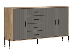 Kommode Flosora 121 (Grå)