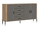 Kommode Flosora 121 (Grå)
