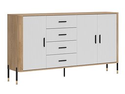 Kommode Flosora 121 (Hvit)