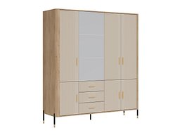 Garderobeskap Flosora 135 (Cashmere)