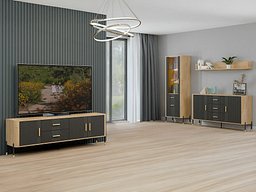 Stuesett Flosora 148 (Antrasitt)