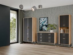 Stuesett Flosora 149 (Antrasitt)