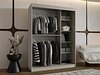 Garderobeskap Hartford 528 (Cashmere)