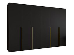 Garderobeskap Hartford 539 (Svart)