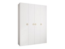 Garderobeskap Hartford 554 (Hvit)