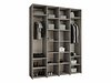 Garderobeskap Hartford 574 (Hvit)