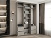 Garderobeskap Hartford 563 (Hvit)