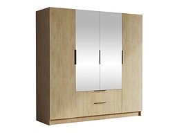 Garderobeskap Closico Cadron II (Eik)