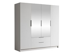 Garderobeskap Closico Cadron II (Hvit)