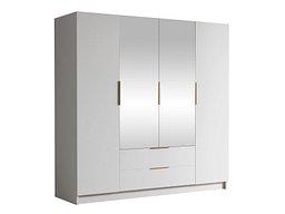 Garderobeskap Closico Cadron II (Hvit)