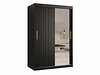 Garderobeskap Hartford 401 (Svart)