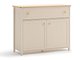 Kommode Romelbo 150 (Beige + Eik)