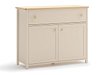 Kommode Romelbo 150 (Beige + Eik)