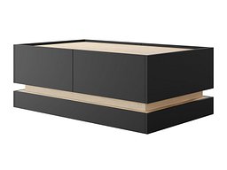 Salongbord Comfivo Tilia (Svart + Eik)