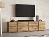 TV-benk Elbleve 100 (Wotan eik)