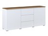 Kommode Baletu 106 (Hvit + Eik)