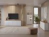 Kommode Baletu 106 (Hvit + Eik)