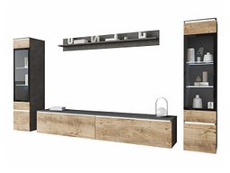 Stuesett Mirfivo 101 (Matera grå + Kastanje)