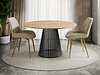 Bord Prudentia (Craft gyllen eik + Svart)