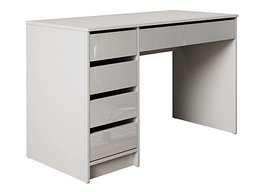 Skrivebord Comfivo Terros I (Hvit + Høyglans hvit)