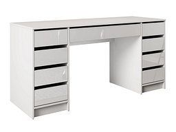 Skrivebord Comfivo Terros II (Høyglans hvit + Hvit)
