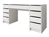 Skrivebord Comfivo Terros II (Høyglans hvit + Hvit)