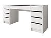 Skrivebord Comfivo Terros II (Hvit)