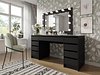 Skrivebord Comfivo Terros II (Svart)