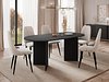 Bord Comfivo Fungus (Svart marmor + Svart)