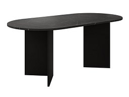 Bord Comfivo Fungus (Svart marmor + Svart)