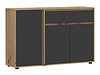 Kommode Torcavi 100 (Antrasitt + Artisan eik)