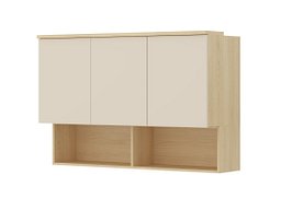 Veggskap Nolcala 104 (Eik + Beige)