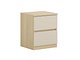 Nattbord Nolcala 108 (Eik + Beige)