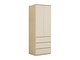 Garderobeskap Nolcala 110 (Eik + Beige)