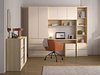 Veggskap Nolcala 104 (Eik + Beige)