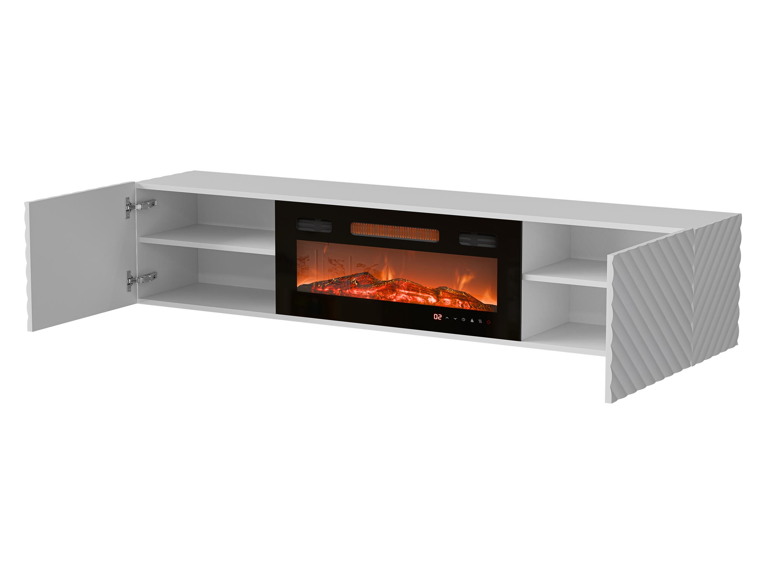 TV-benk Charlotte 207 (Svart)