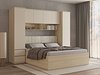 Soveromssett Nolcala 125 (Eik + Beige)