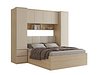 Soveromssett Nolcala 125 (Eik + Beige)