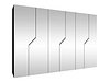 Garderobeskap Hartford 602 (Svart)
