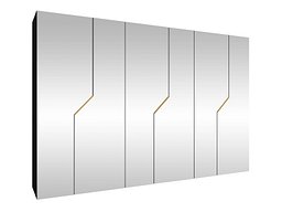 Garderobeskap Hartford 602 (Svart)