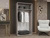 Garderobeskap Hartford 603 (Svart)