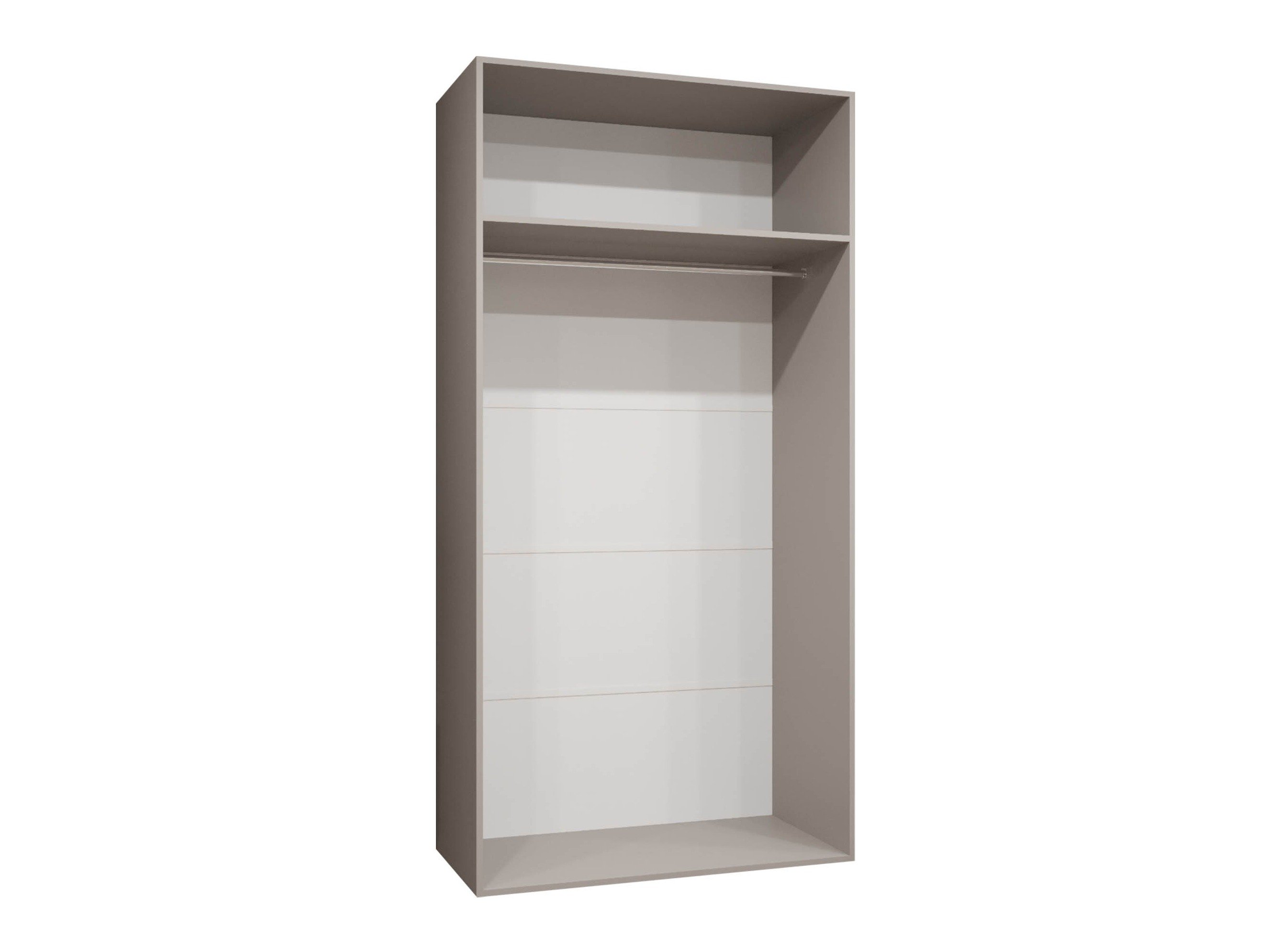 Garderobeskap Hartford 603 (Svart)