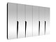 Garderobeskap Hartford 617 (Svart)