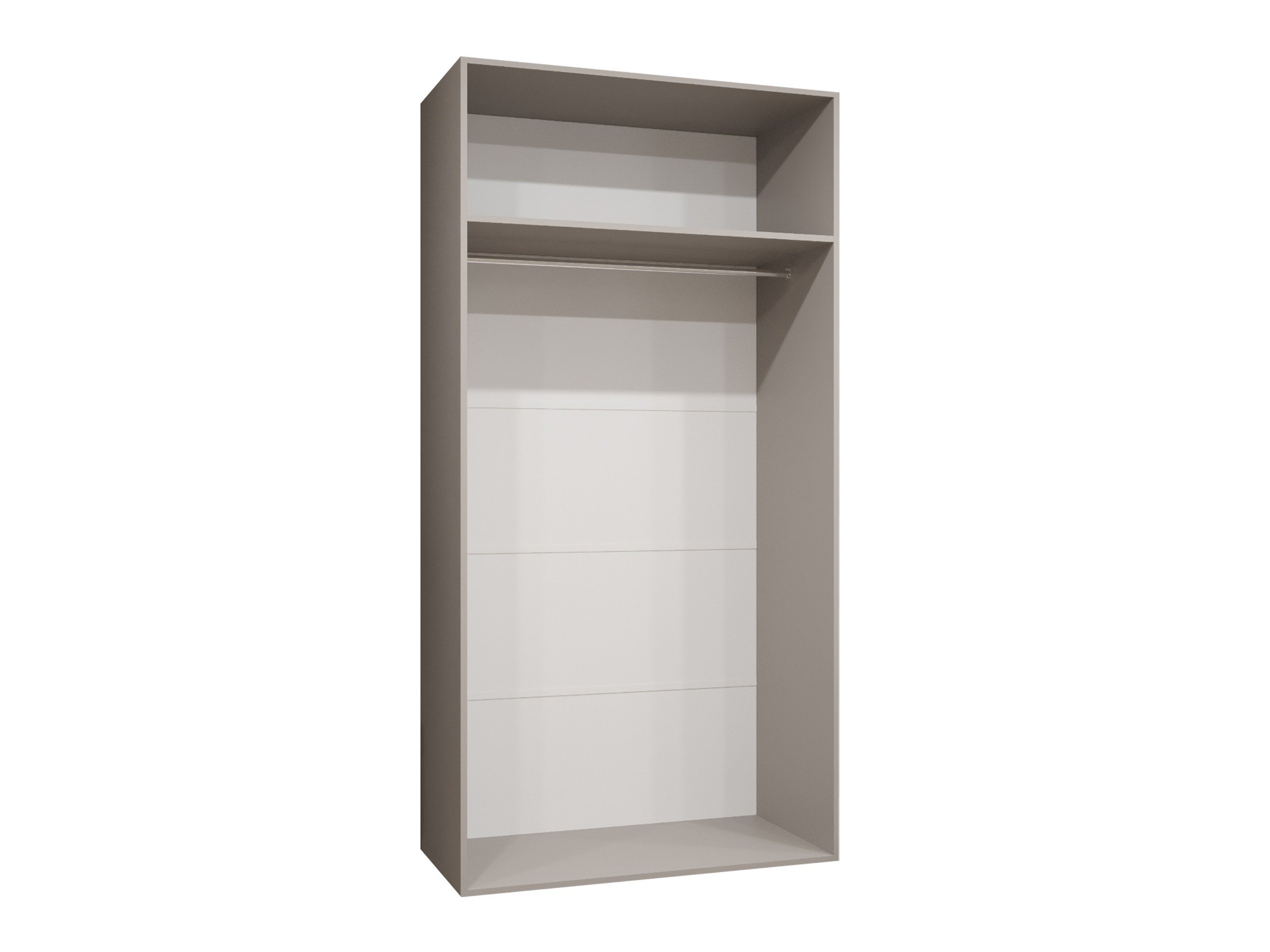 Garderobeskap Hartford 618 (Svart)