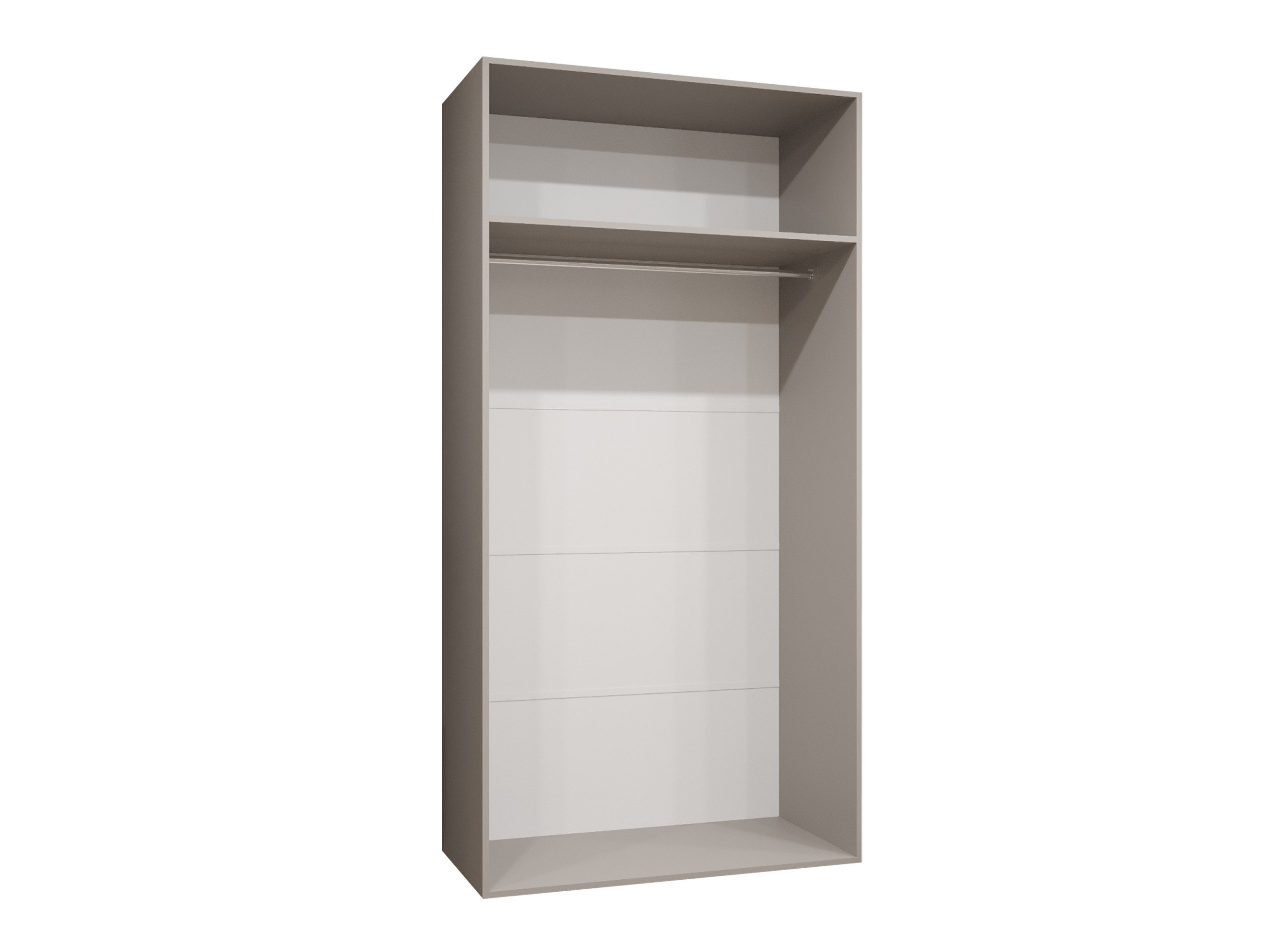 Garderobeskap Hartford 623 (Svart)