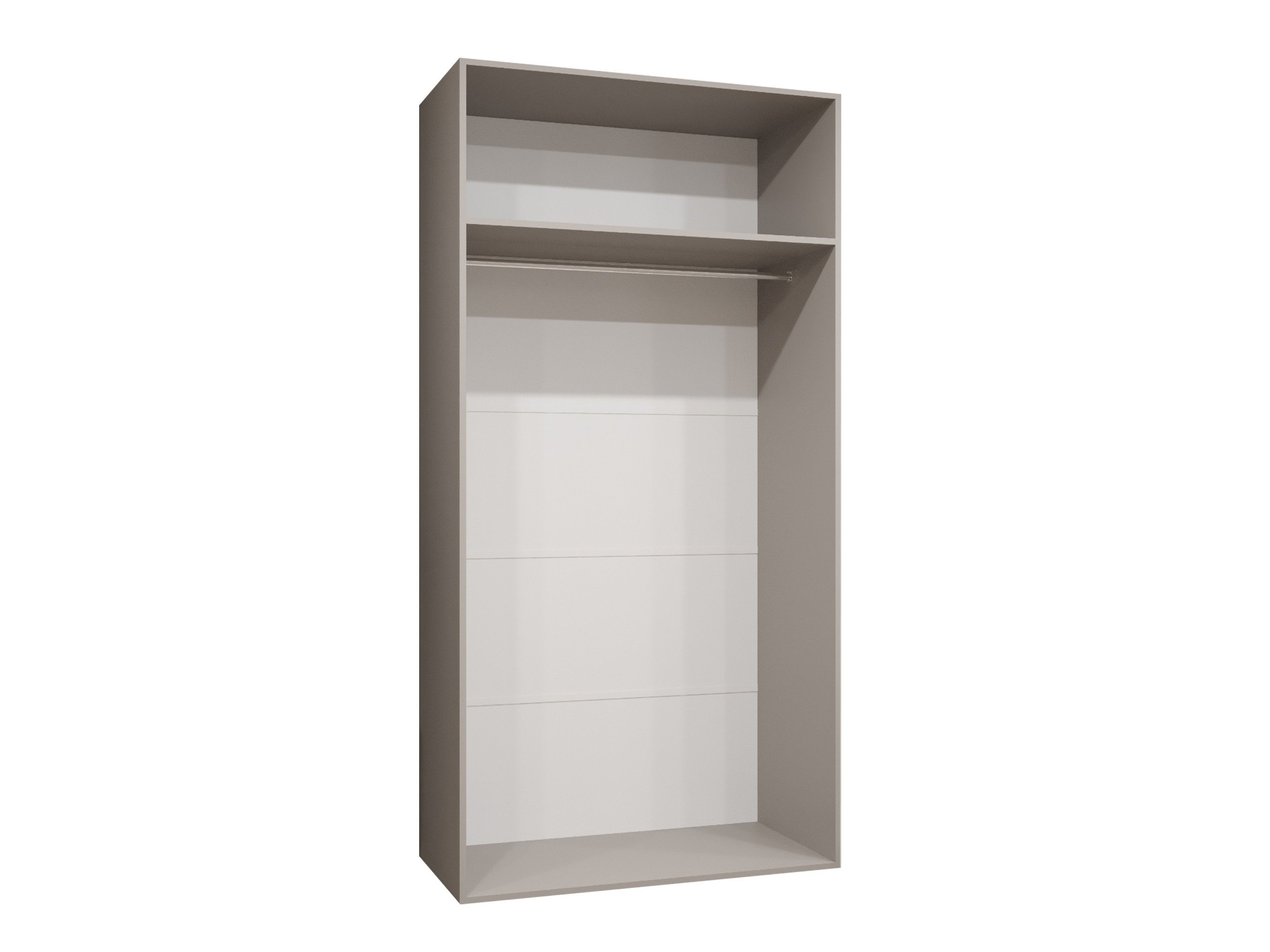 Garderobeskap Hartford 623 (Svart)